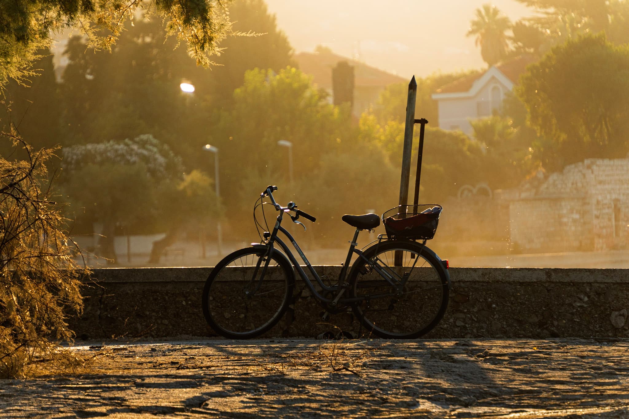 Guy with cigarette - bike photo.